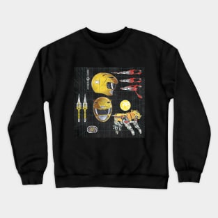 Yellow Power Weapons Crewneck Sweatshirt